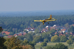 SwissTrainer im Landeanflug